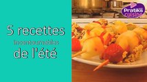 5 recettes incontournables de l'été !