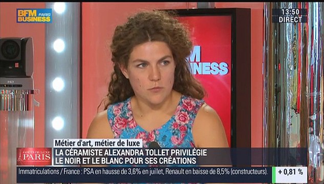 Métiers d'art, Métiers de luxe: Céramiste, Alexandra Tollet – 03/08