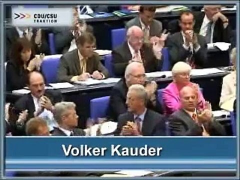 Volker Kauder zum Bundeshaushalt 2006