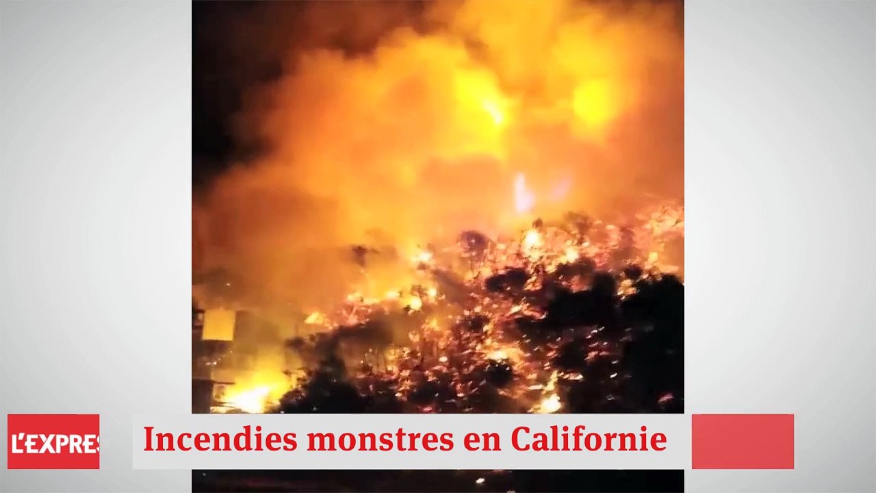 D'énormes incendies ravagent la Californie