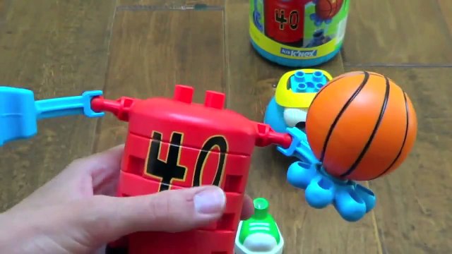 Cookie Monster Eating Cars KNex Sesame Street Cookie Monster Basketball Lego Building Set