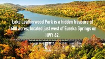 Eureka Springs Travel Tips - Waterfall at Lake Leatherwood Dam, Arkansas