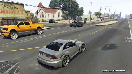 GTA V: Driving 387 kmh (240 mph) with Realistic Physics (Realistic Driving mod)