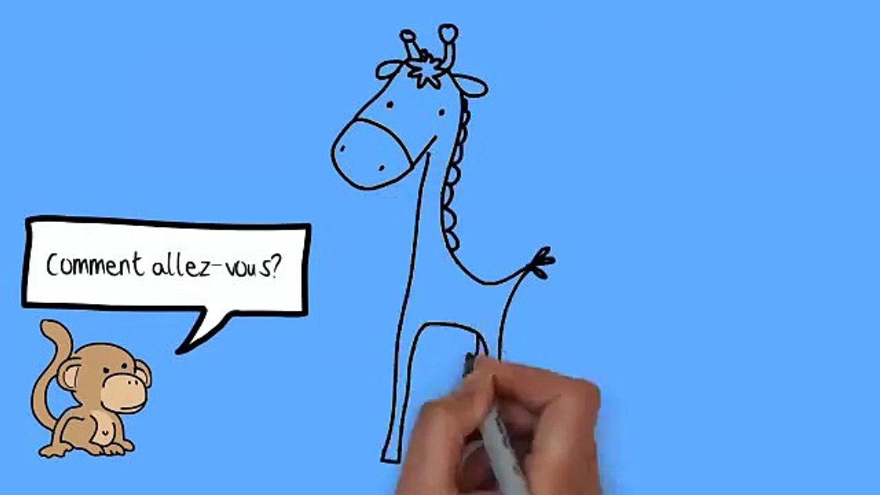 Song for Kids • French Greetings Song for Children