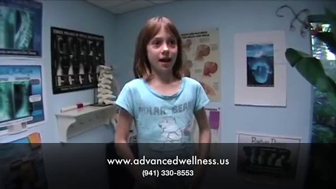 Young girl receives cranial therapy and gets relief for headaches, ADD & ADHD.