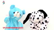 Johny Johny Yes Papa - Funny Giant Panda and Puppy Dog puppets children rhymes
