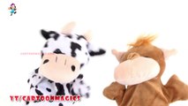 Twinkle Twinkle Little Star - Funny Cattle cow - Hippopotamus puppets Funny rhymes