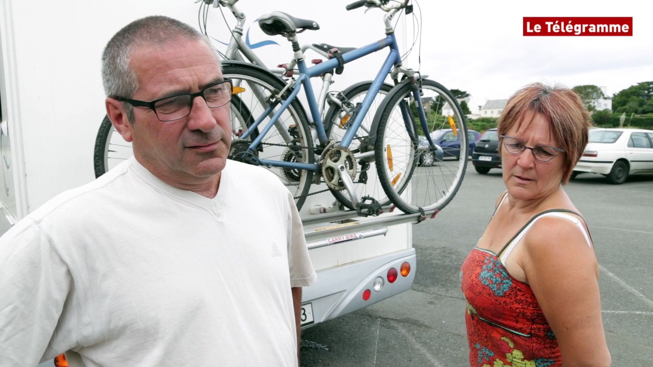 Plougasnou. Joies et contraintes des camping-caristes