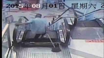 Ocurre otro accidente de escalera mecánica en China