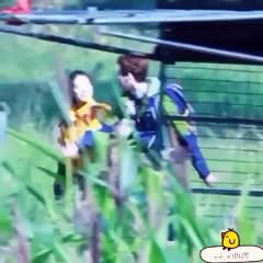 Lee Jong Suk and Park Shin Hye - Millet CF Filming