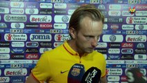 Players' reactions after Fiorentina - FC Barcelona
