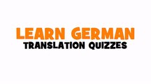 GERMAN TRANSLATION QUIZ = Europäisches Patentamt
