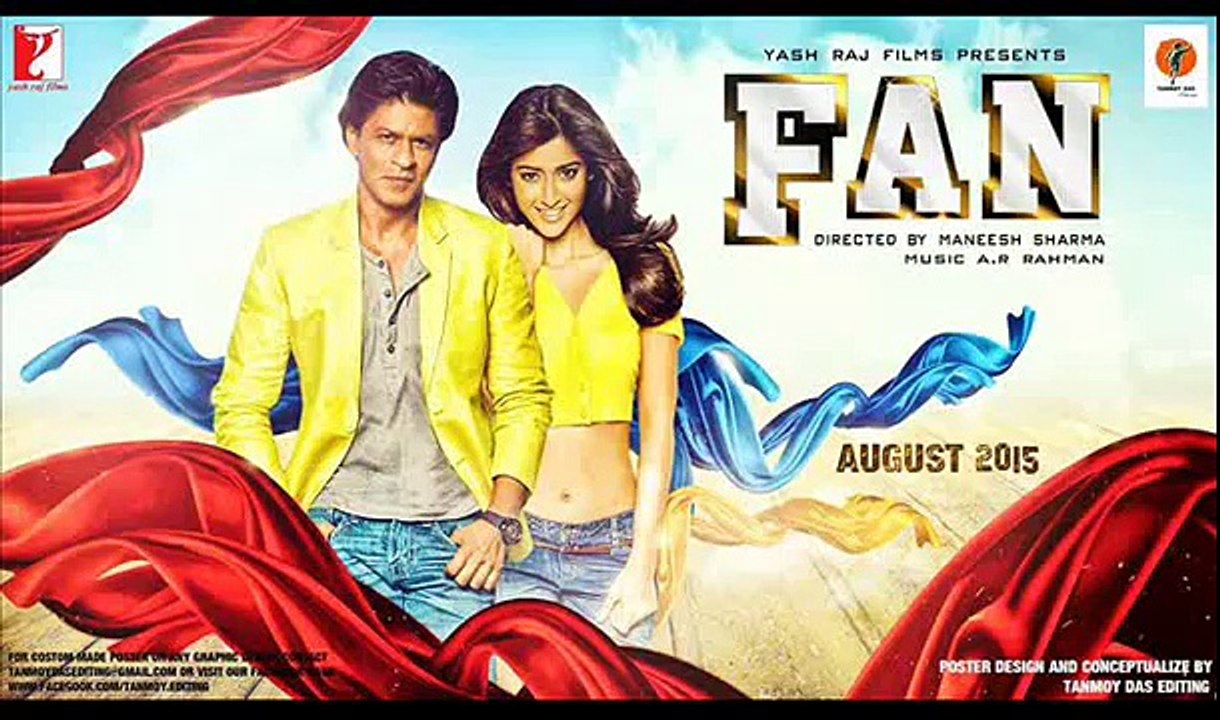 FAN 2015 song  Nadiya Kinare Featuring Shahrukh khan