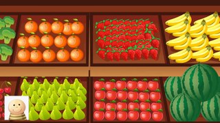 PIOSENKA- Jabłka Arbuzy Czereśnie Pomarańcze- Jedz Zdrowo - Baw się z nami