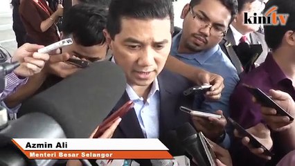Isu air: Banyak bukti Putrajaya berdolak-dalih, kata Azmin
