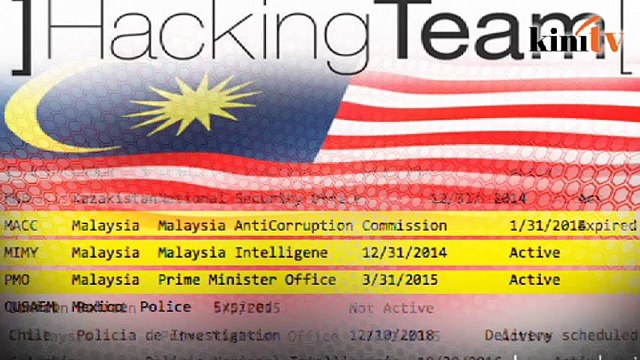 Data bocor - k'jaan beli perisian intipan awam