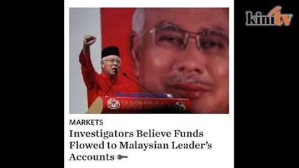 Laporan WSJ, enam akaun bank dibekukan