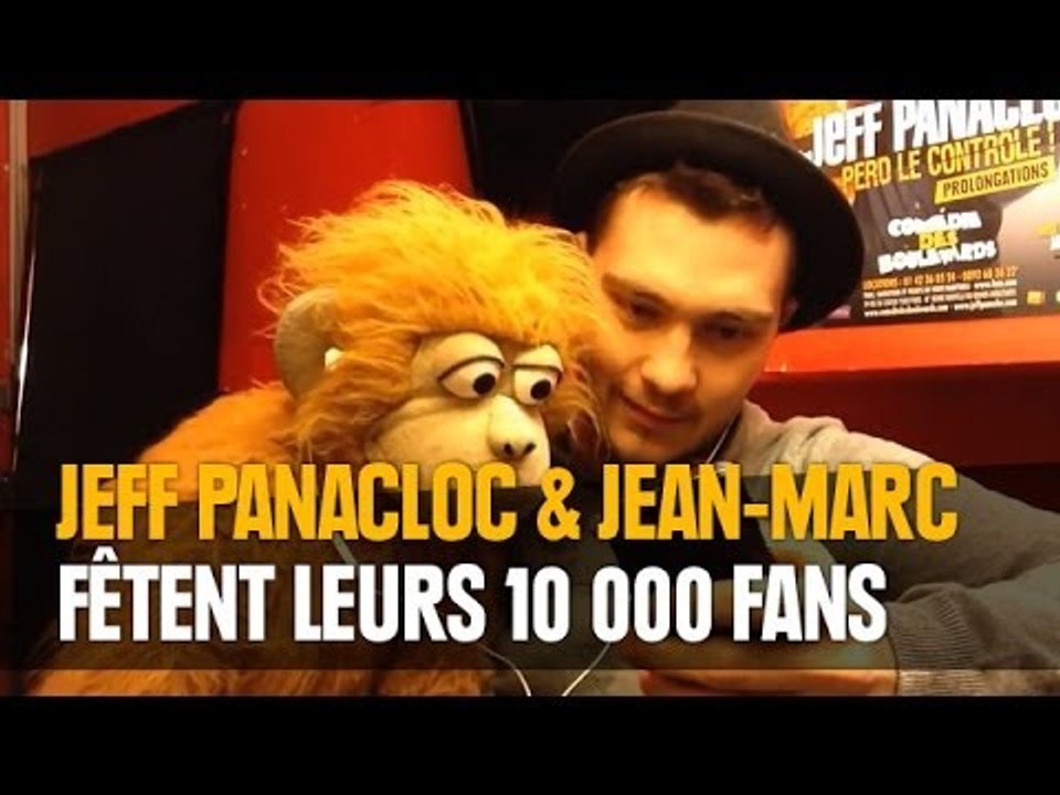 Jeff Panacloc & Jean-Marc fêtent leurs 10 000 fans Facebook