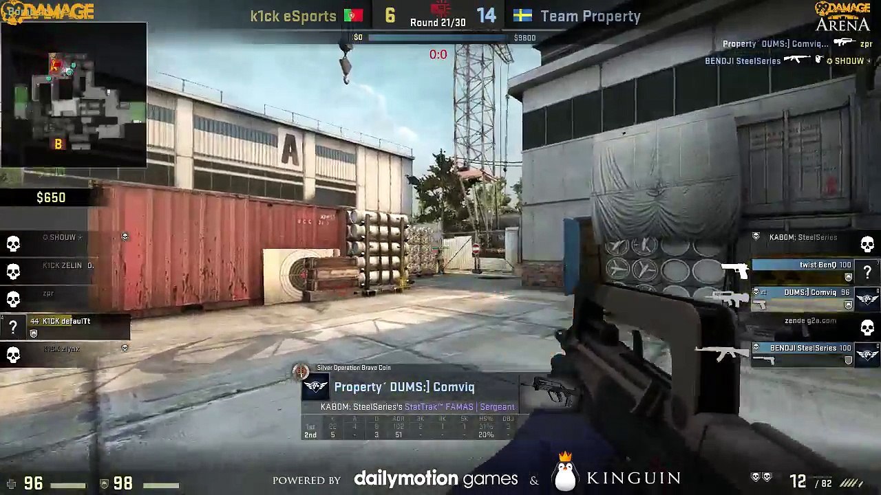 dabo0 - 99DMG Arena #11: k1ck.pt vs Property @18CEST + the winner vs ex-Gamers2 @21CEST (REPLAY) (2015-08-03 18:09:03 - 2015-08-03 22:17:45)