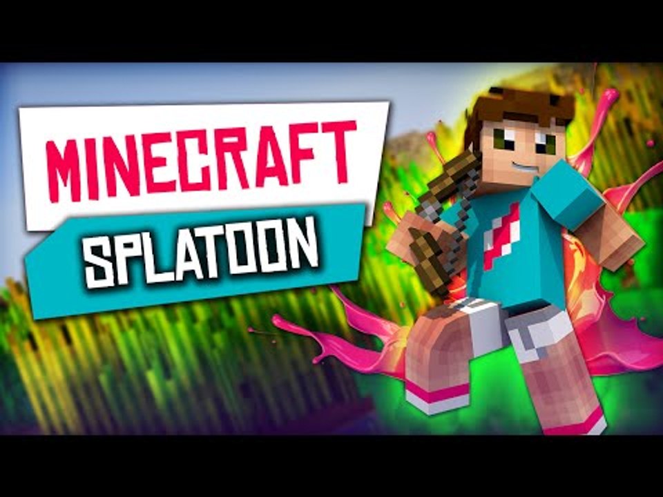 Minecraft : Map Splatoon avec les potes !