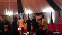 President Obama hits the dance floor during Kenya visit