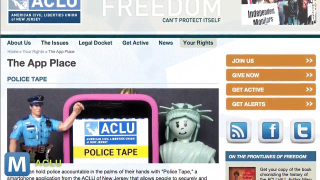 ACLU Releases App That Lets You Police the Police