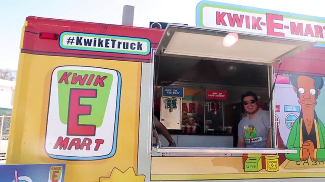 Simpsons Kwik-E-Truck Lands at SXSW, Squishees For All