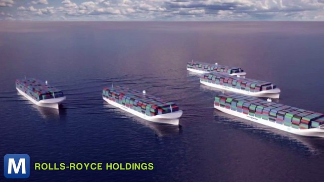 Rolls-Royce Pushing Designs for Unmanned Shipping Fleet