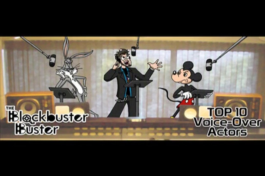 Top 10 Voice-Over Actors The Blockbuster Buster