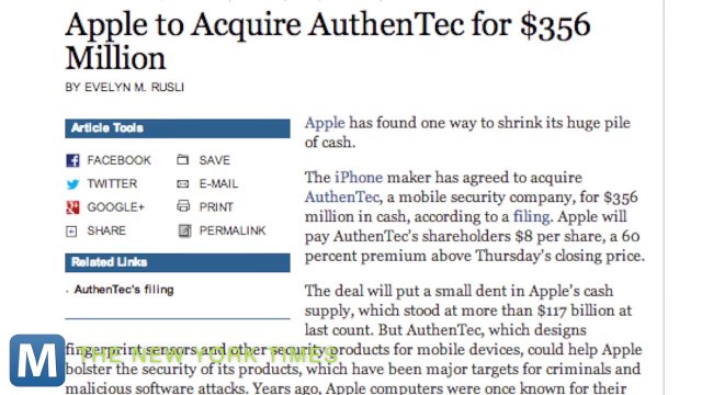 Apple Granted 40 New Patents