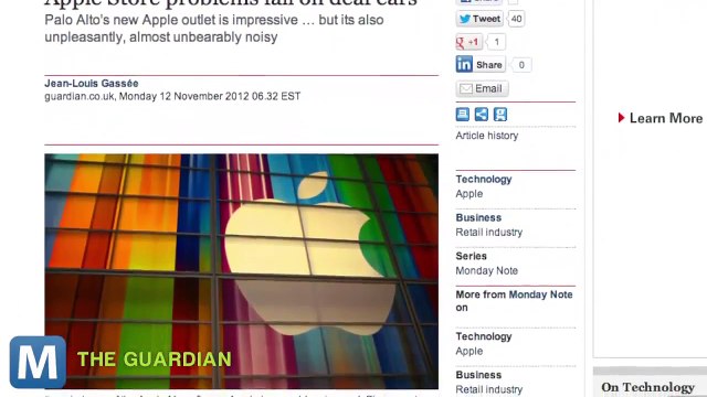 Customers Say Redesigned Palo Alto Apple Store is Too Noisy