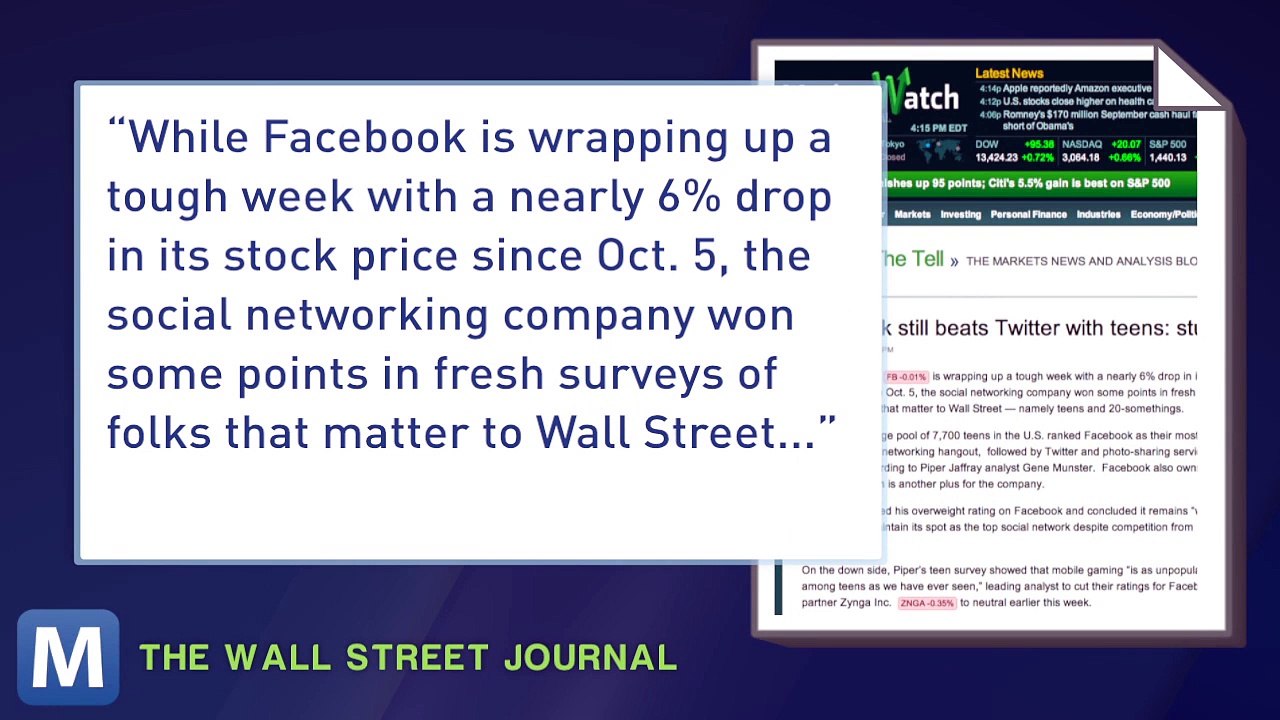 Facebook Still Most Popular Social Network Among Teens