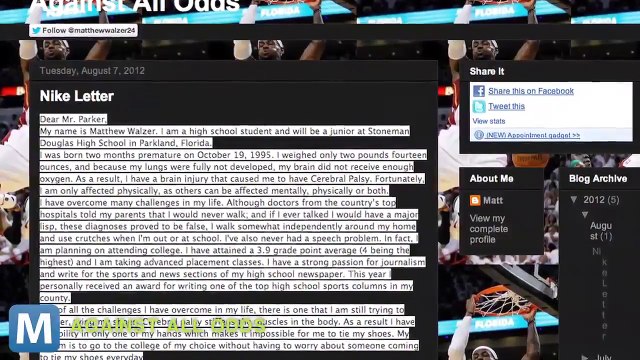 Student Posts Letter to Nike CEO, Starts #NikeLetter Movement