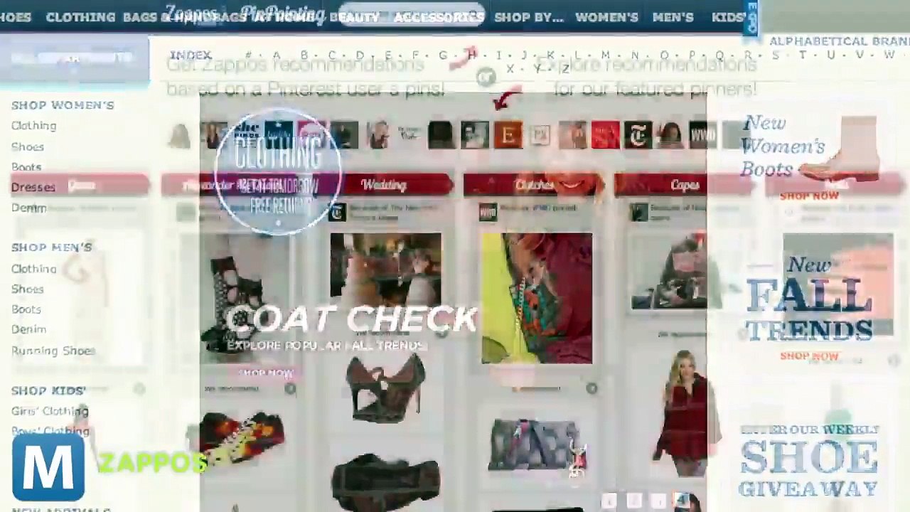 Zappos Introduces PinPointing for Pinterest-savvy Shoe Shoppers