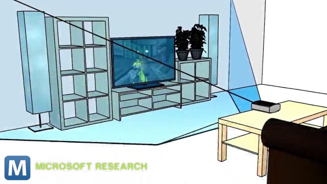 Microsoft's 'IllumiRoom' Unleashes Gaming Beyond Your TV