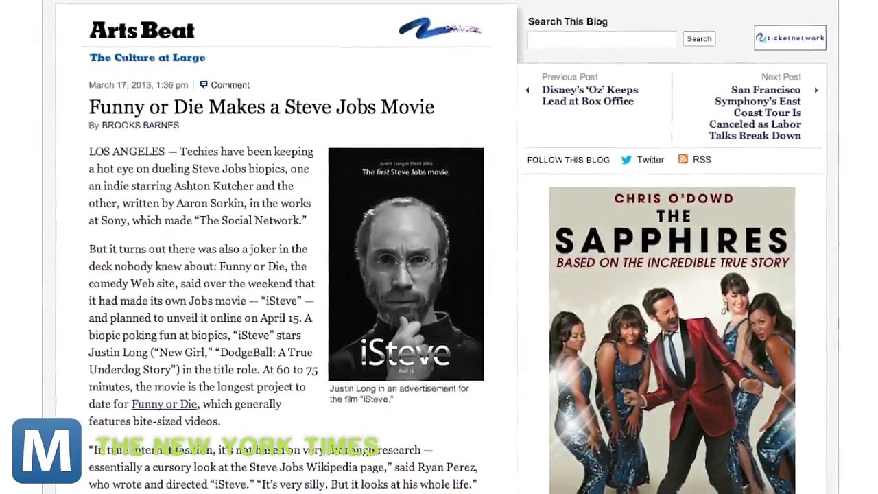 Funny or Die to Release Steve Jobs Film