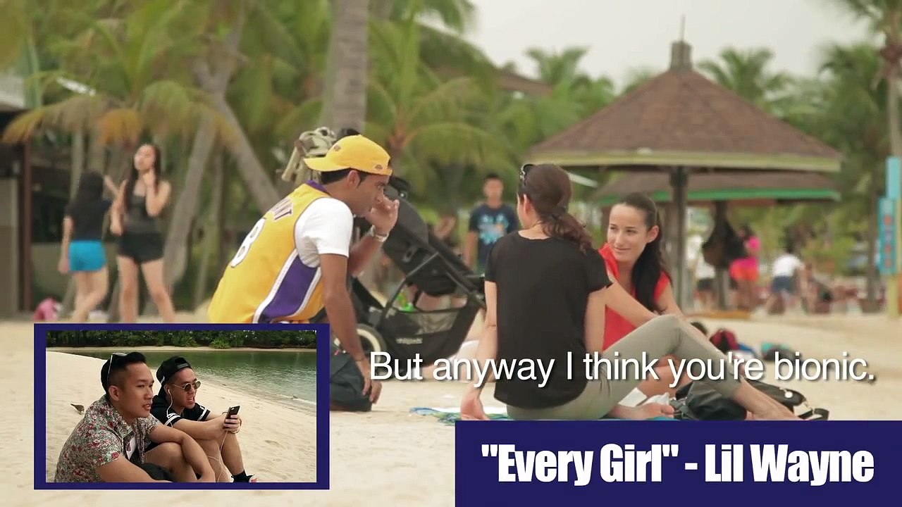 Pick Up Singapore Girls Using Hip-Hop Lines feat. Shigga Shay - Ministry of Funny