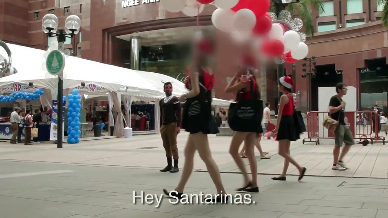 Christmas Pickup Lines - Santa vs Rudolph vs "Mystery" Character