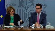 Intervención Ministro José Manuel Soria, rueda prensa posterior Consejo Ministros 6/06/2014