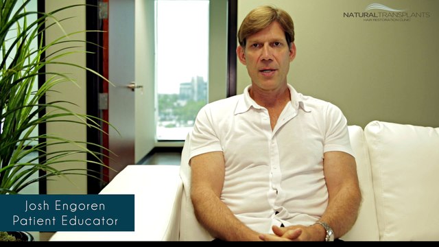 Hair Restoration Patient Educator Josh Engoren of Natural Transplants in Miami