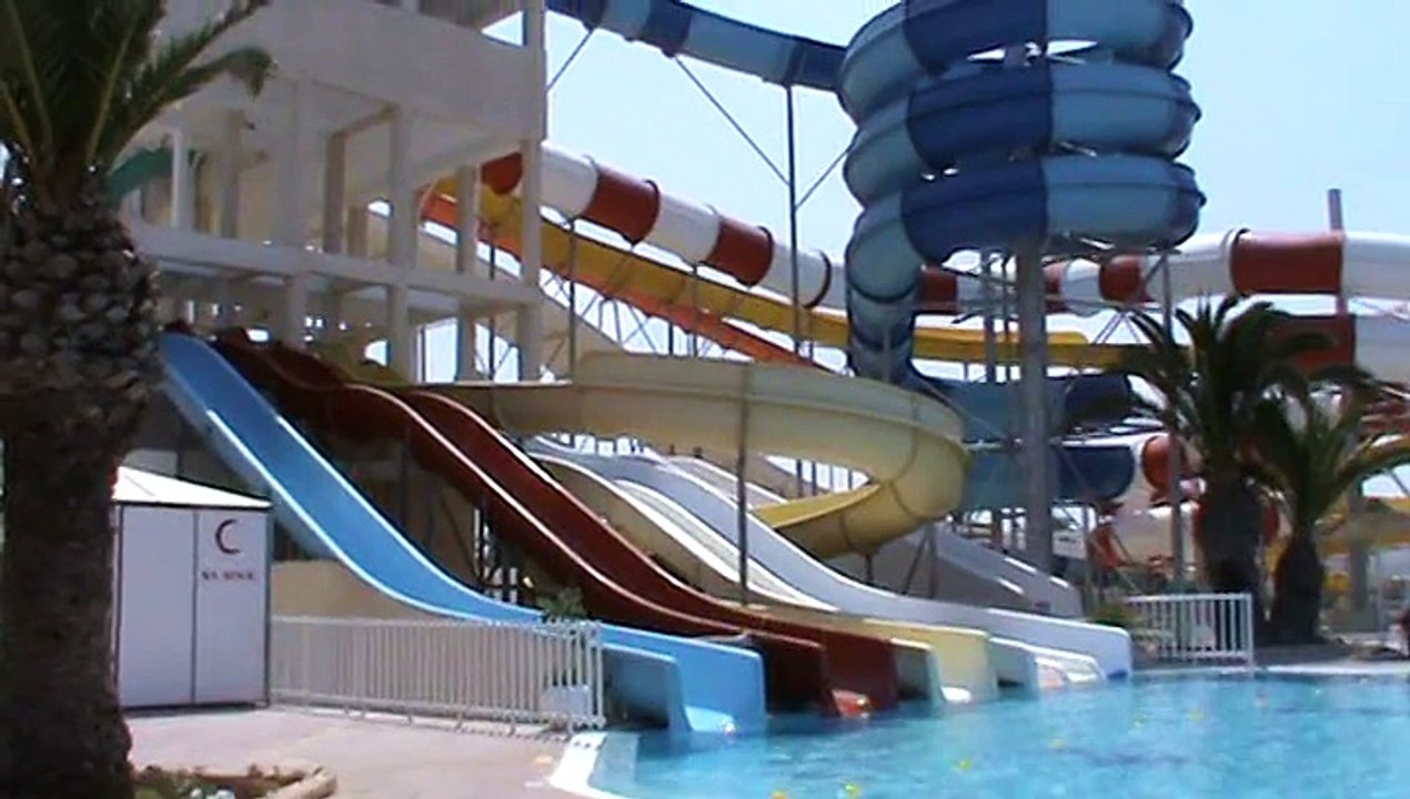 SplashWorld Venus Beach, Hammamet, Tunesien  Wasserrutschenbereich