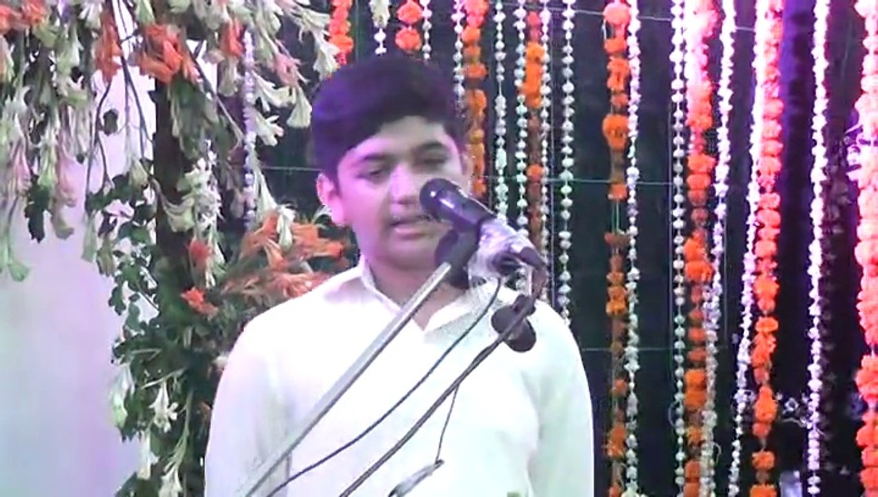 19 - Zakir Agha Taseer Ali - 15 Ramzan 2015  Jashan-e-Zahoor-e-Mola Hassan (JJH)at Imambargah Najaf Manzil Mozang Lahore