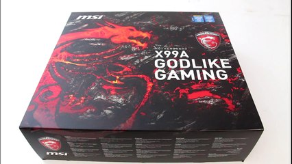 [Cowcot TV] Présentation carte mère MSI X99A GODLIKE GAMING
