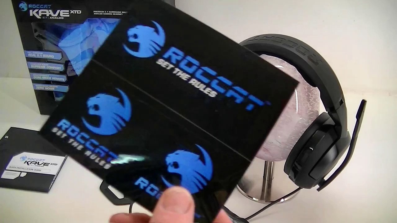 [Cowcot TV] Présentation casque Roccat Kave XTD 5.1 Analog