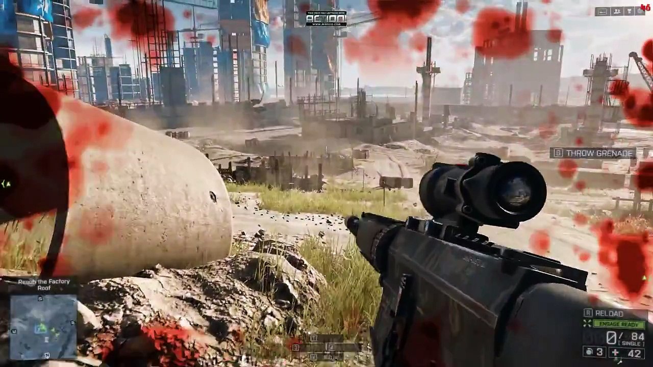 [Cowcot TV] Aorus X5 ingame Battlefield 4 (WQHD+) high/ultra (SLI GTX 965M)