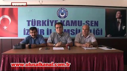 Kamu-Sen İzmir Şubesi istedikleri zam oranını hükümete sundu