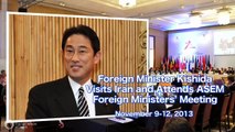 Foreign Minister Kishida Visits Iran and Attends ASEM Foreign Ministers' Meeting