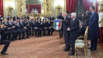 Incontro del Presidente della Repubblica Giorgio Napolitano con la Nazionale di calcio