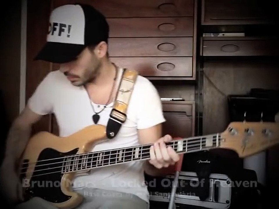 Bruno Mars - Locked Out Of Heaven [WITH TABS] [Bass Cover by Miki Santamaria] HOW TO PLAY