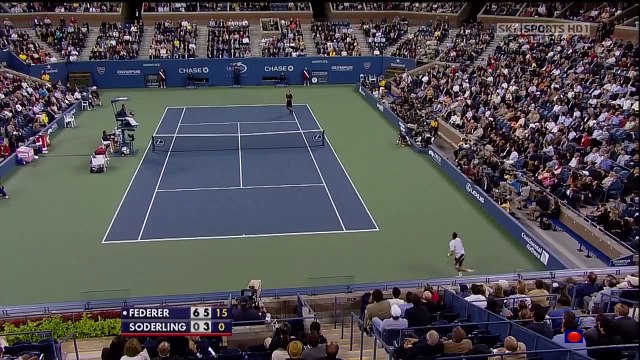 Roger Federer VS Robin Soderling US Open 2009 QF [HD] Highlights